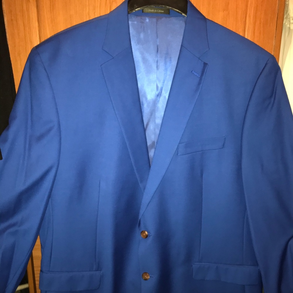 Means Cobalt Blue Blazer